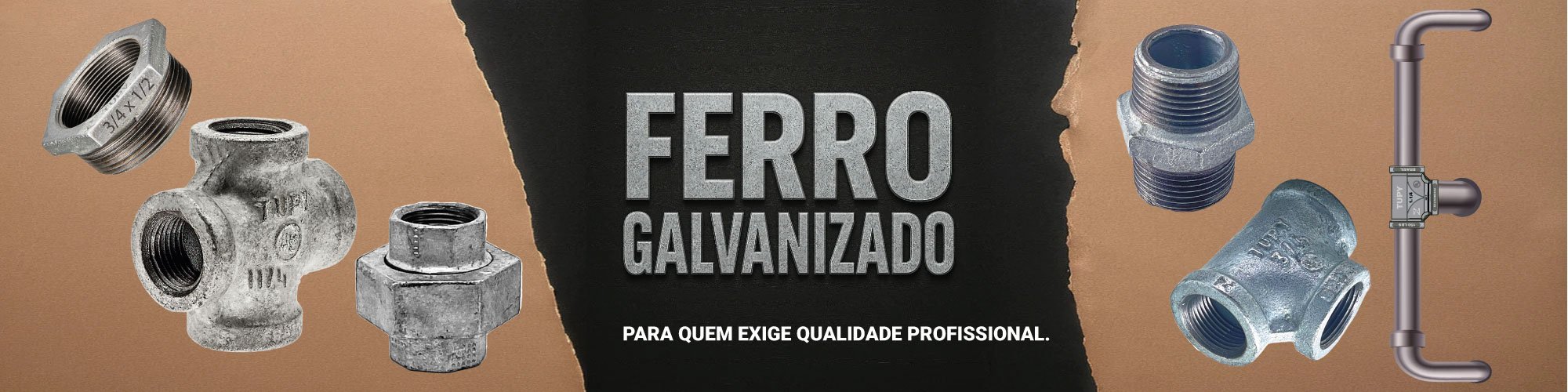 Conexões em Ferro Galvanizado